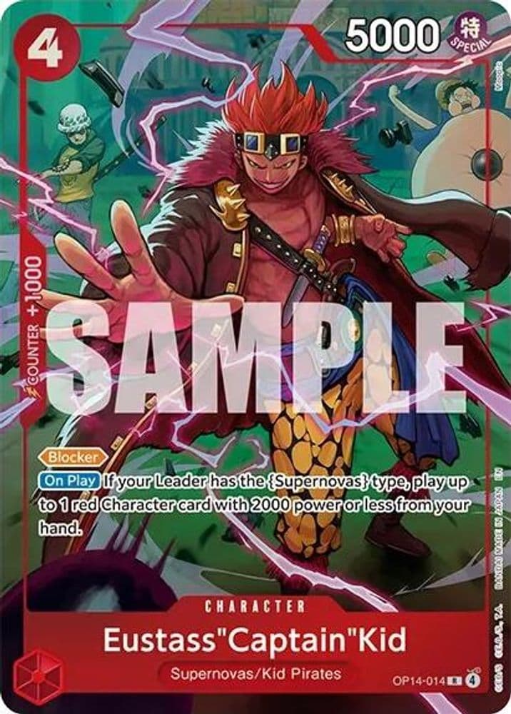 Eustass"Captain"Kid (One Piece Card Game Illustration Box Vol. 8)