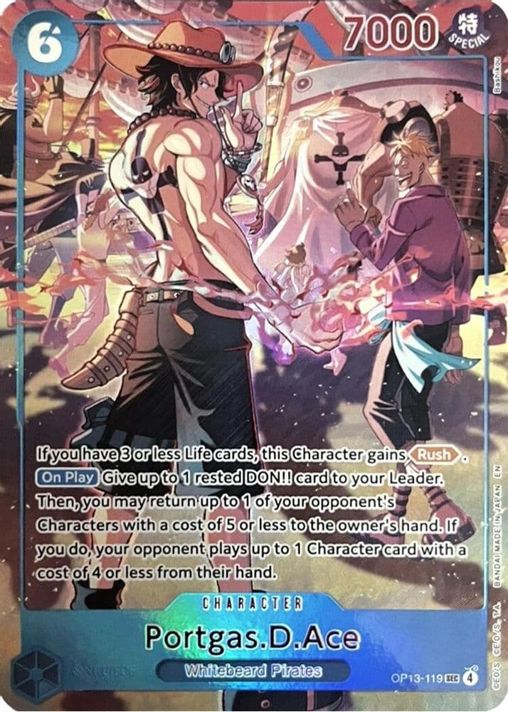 Portgas.D.Ace (English Version 3rd Anniversary Set)