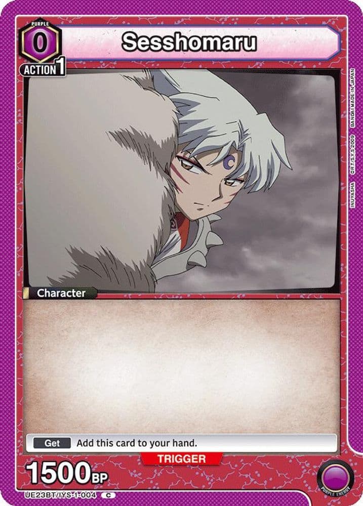 Sesshomaru (Box Topper Foil)