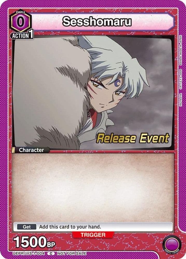 Sesshomaru (Release Event)