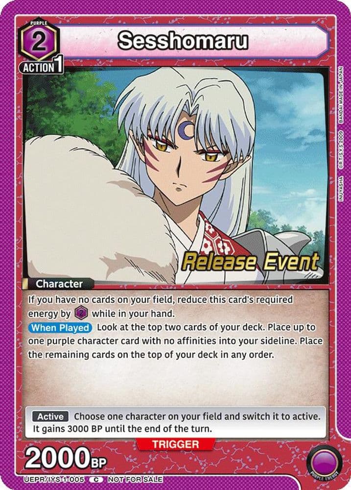 Sesshomaru (Release Event)