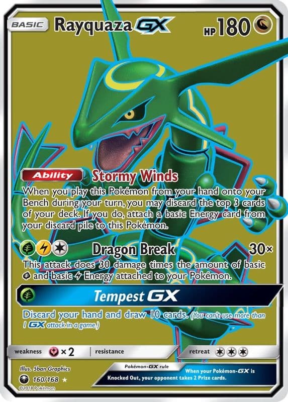 Rayquaza GX (Full Art)