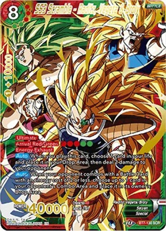 SS3 Scramble - Raditz, Vegeta & Broly