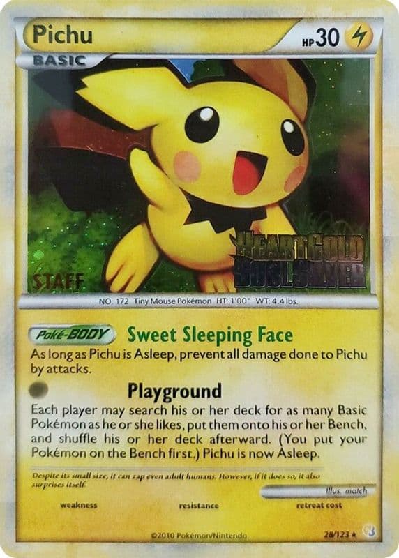 Pichu (Prerelease · Staff)