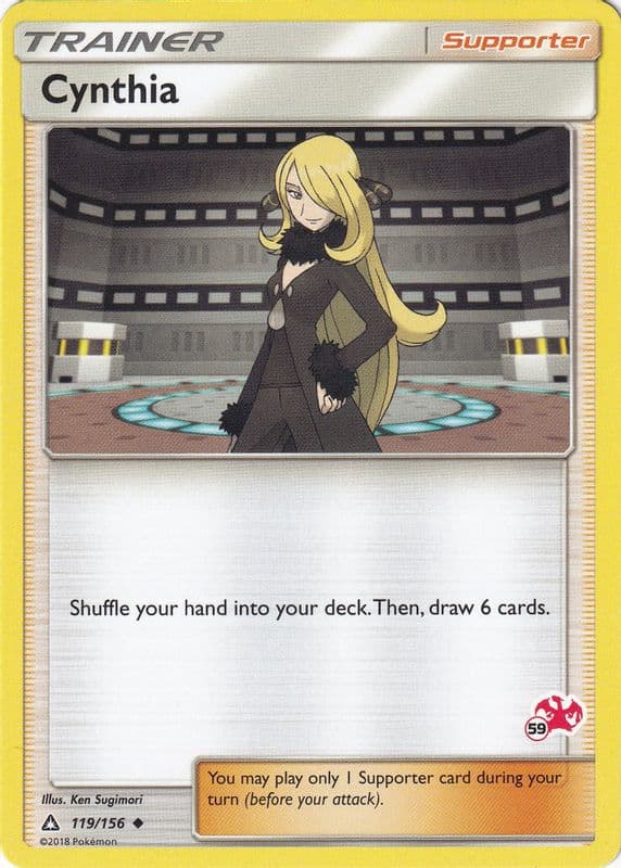 Cynthia (#59 Charizard Stamped)
