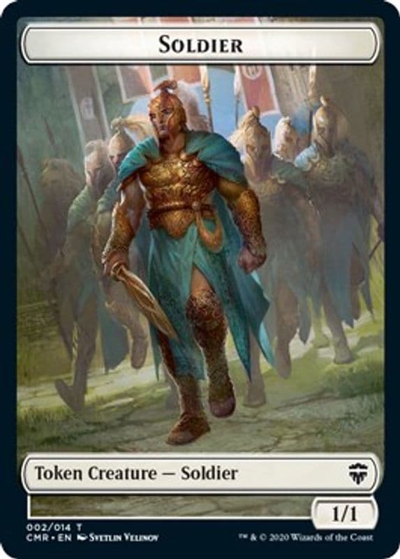 Soldier // Zombie Double-Sided Token