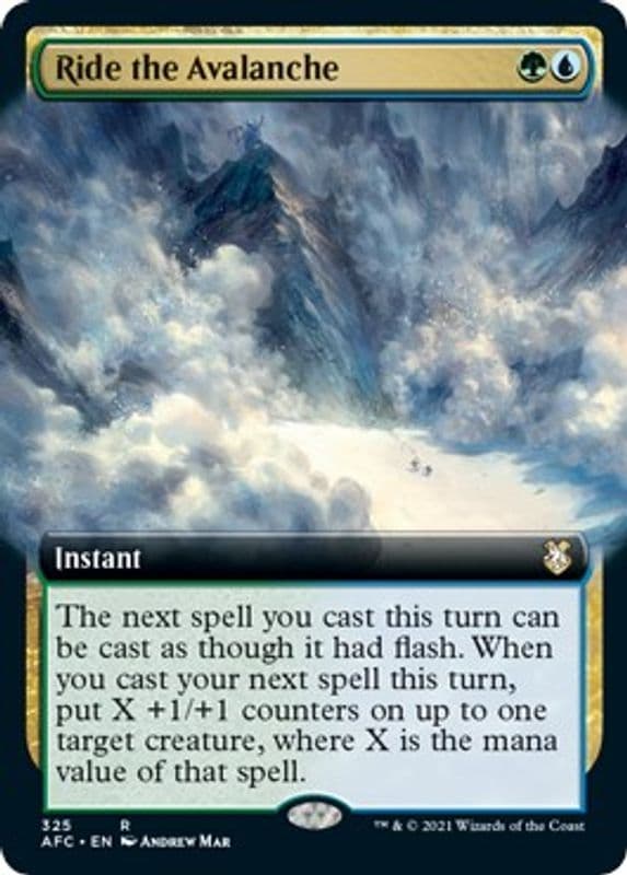 Ride the Avalanche (Extended Art)