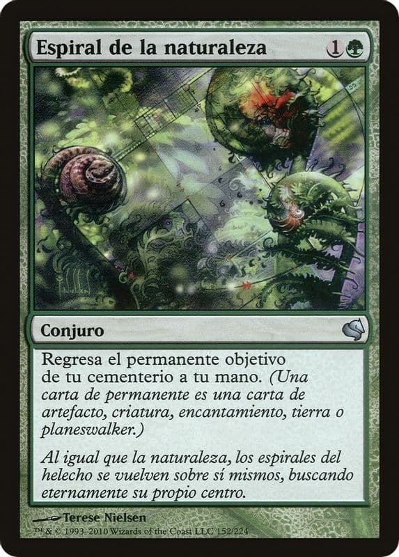 Nature's Spiral (Spanish) - "Espiral de la naturaleza"
