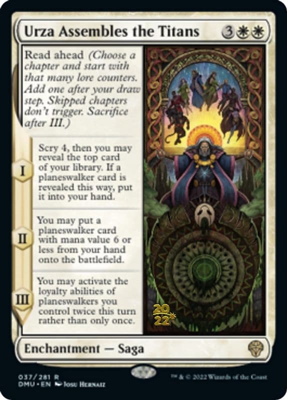 Urza Assembles the Titans (Urza Assembles the Titans)