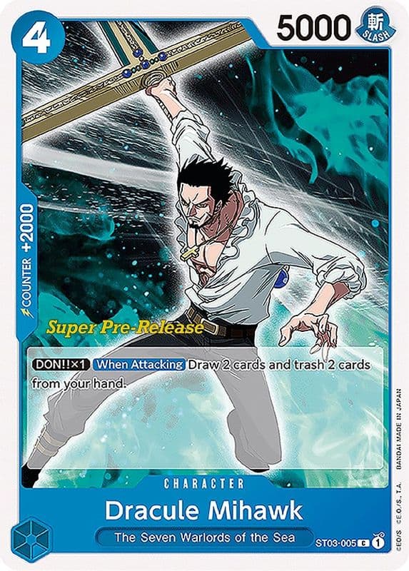 Dracule Mihawk (Super Pre-Release)