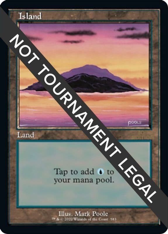 Island (Retro Frame)