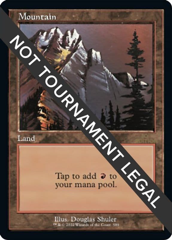 Mountain (Retro Frame)