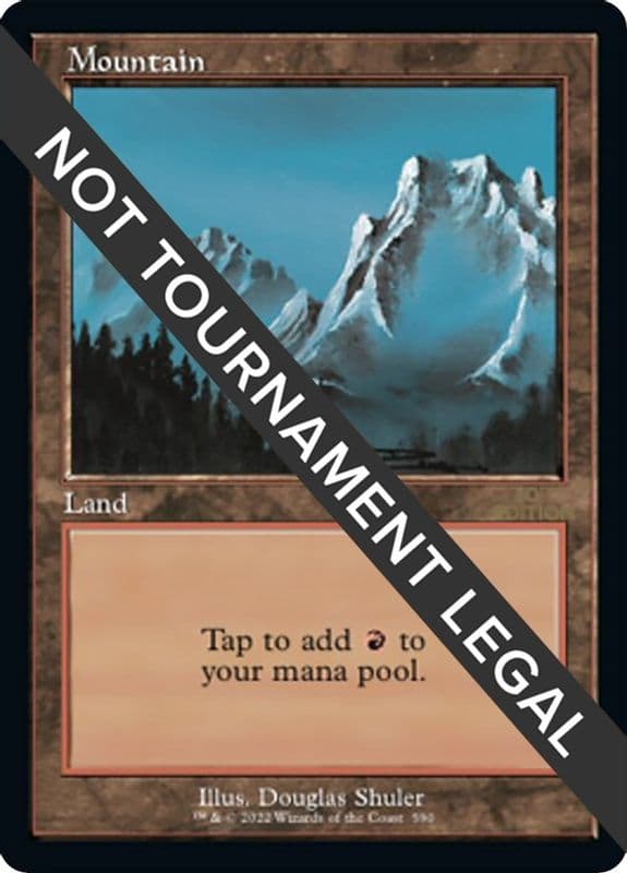 Mountain (Retro Frame)