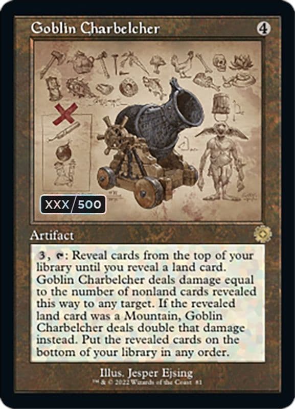 Goblin Charbelcher (Schematic · Serial Numbered)