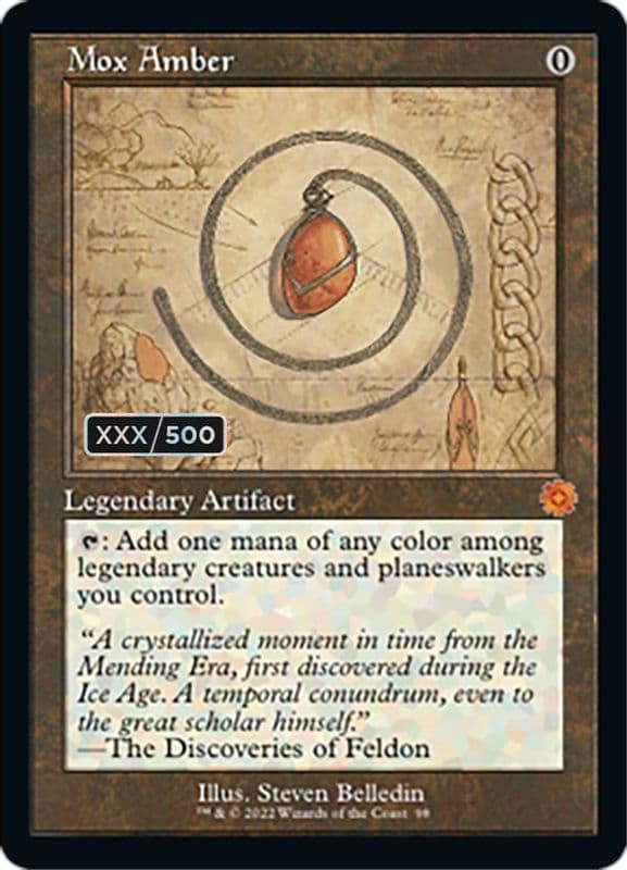 Mox Amber (Schematic · Serial Numbered)