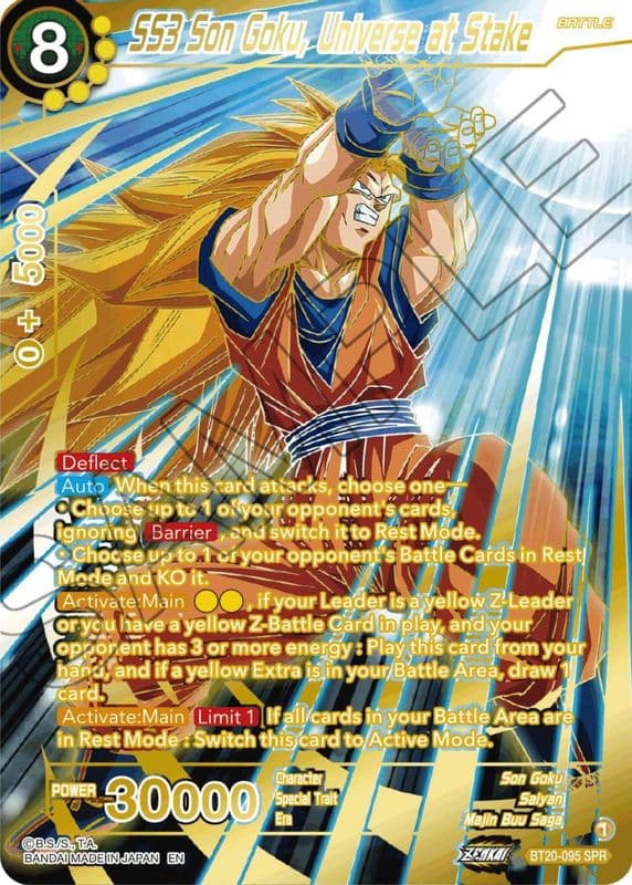 SS3 Son Goku, Universe at Stake (SPR)