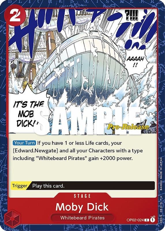 Moby Dick (Pre-Release)