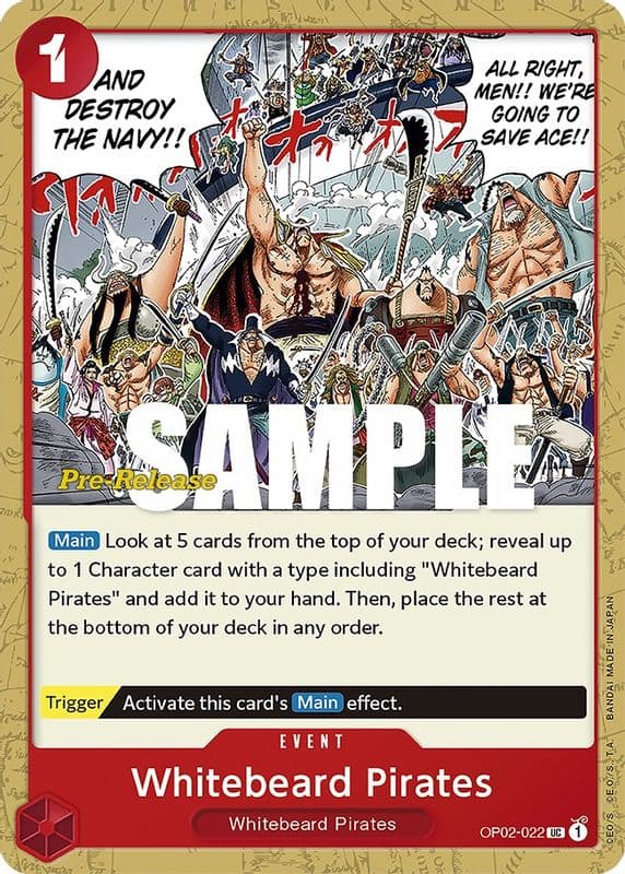 Whitebeard Pirates (Pre-Release)