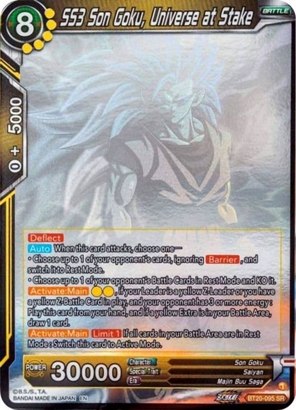 SS3 Son Goku, Universe at Stake (Hologram)