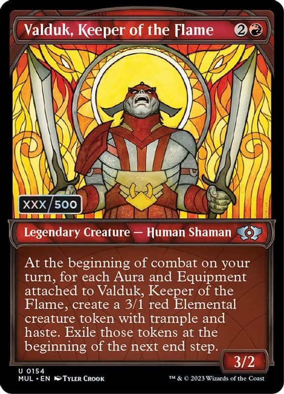 Valduk, Keeper of the Flame (Serial Numbered)