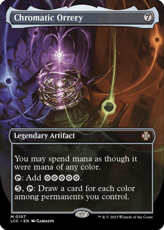 Chromatic Orrery (Borderless)