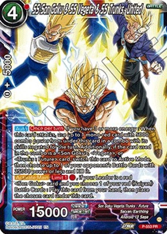 SS Son Goku & SS Vegeta & SS Trunks, United
