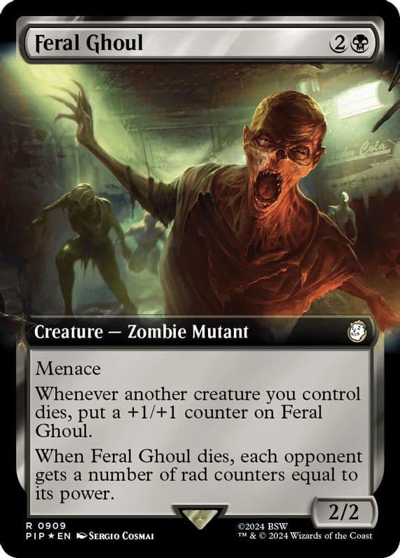 Feral Ghoul (Extended Art · Surge Foil)