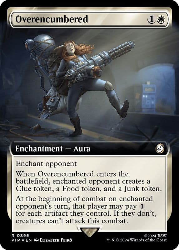Overencumbered (Extended Art · Surge Foil)