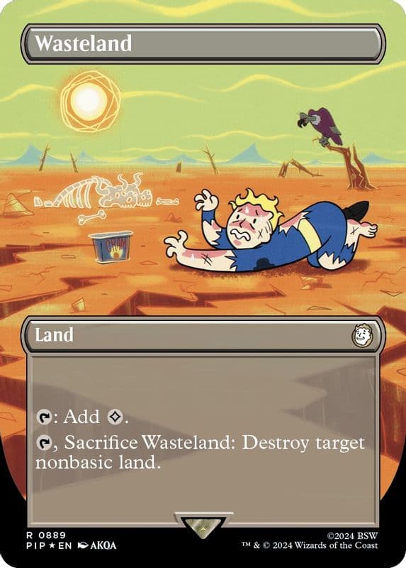 Wasteland (Borderless · Surge Foil)