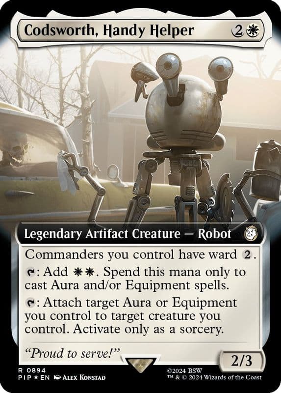Codsworth, Handy Helper (Extended Art · Surge Foil)