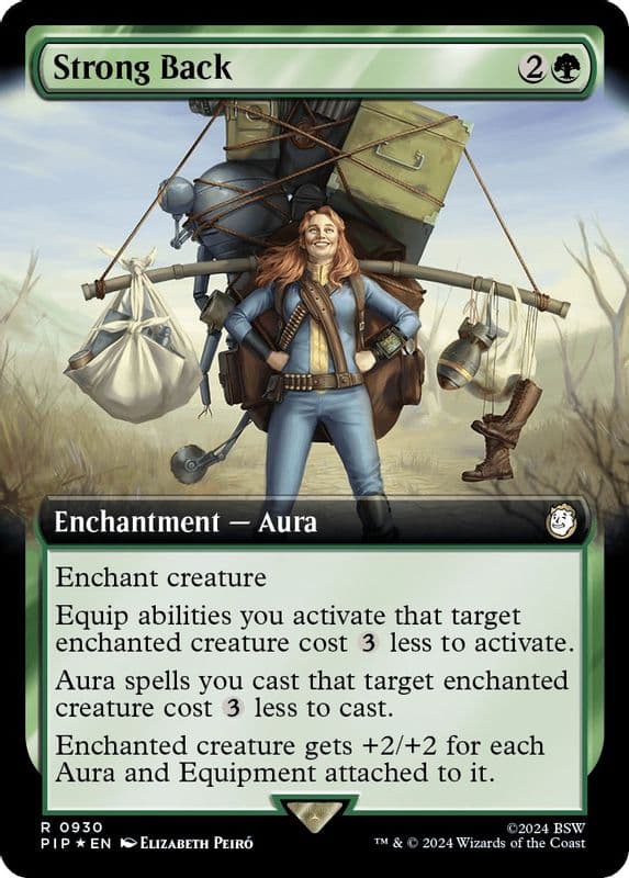 Strong Back (Extended Art · Surge Foil)