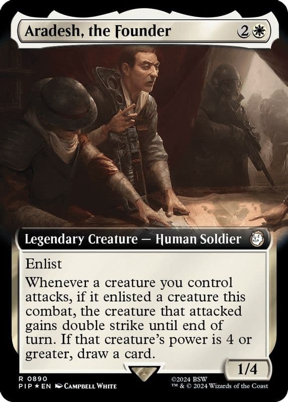 Aradesh, the Founder (Extended Art · Surge Foil)