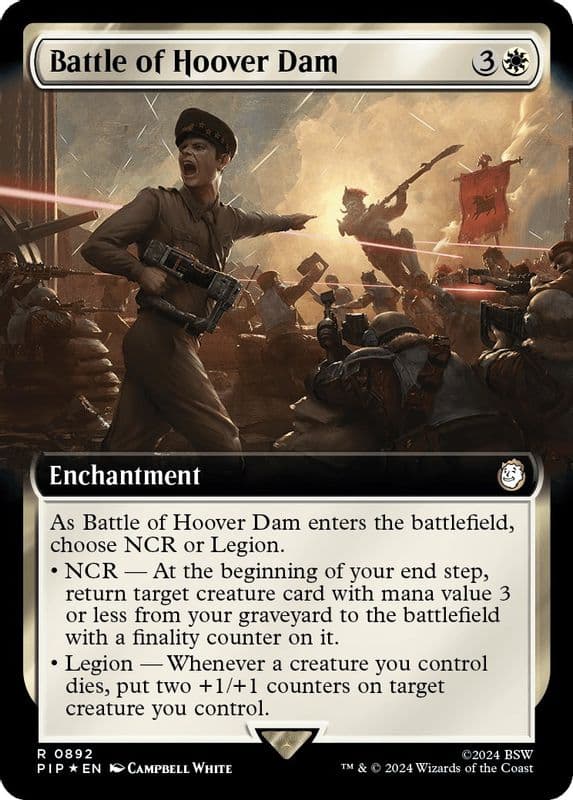 Battle of Hoover Dam (Extended Art · Surge Foil)
