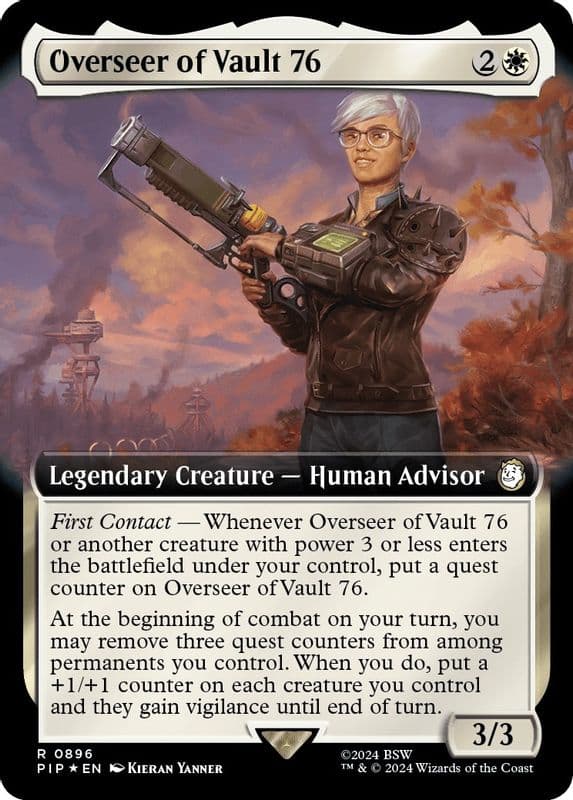 Overseer of Vault 76 (Extended Art · Surge Foil)
