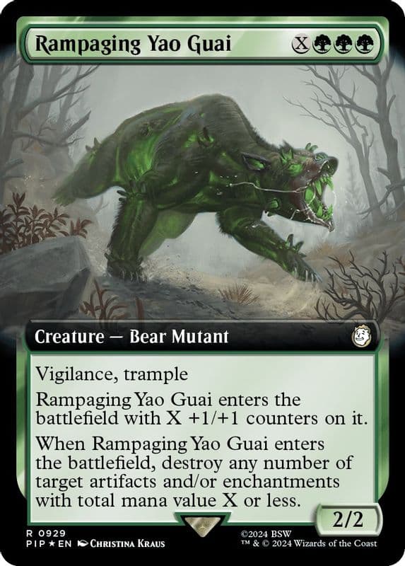 Rampaging Yao Guai (Extended Art · Surge Foil)