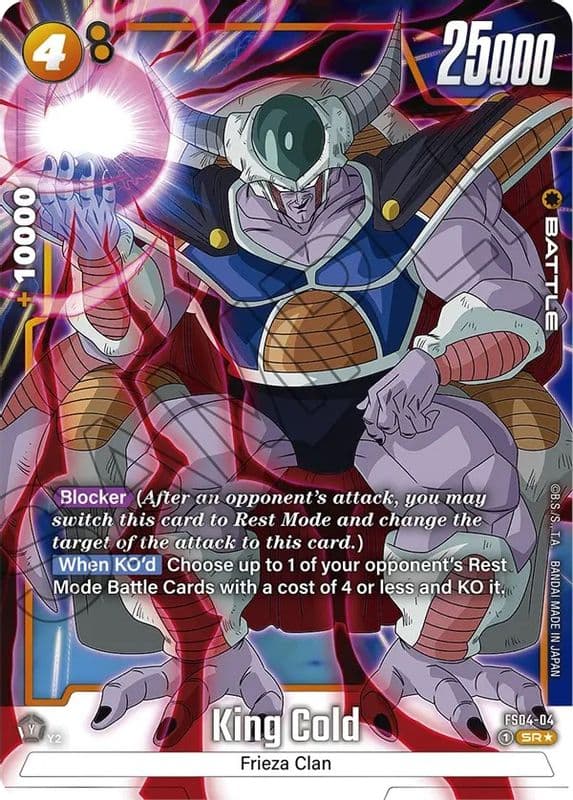 King Cold (Bonus Pack Alternate Art)