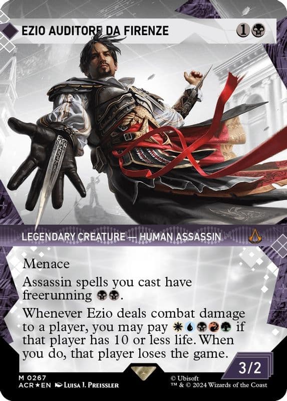 Ezio Auditore da Firenze (Showcase) (Textured Foil)