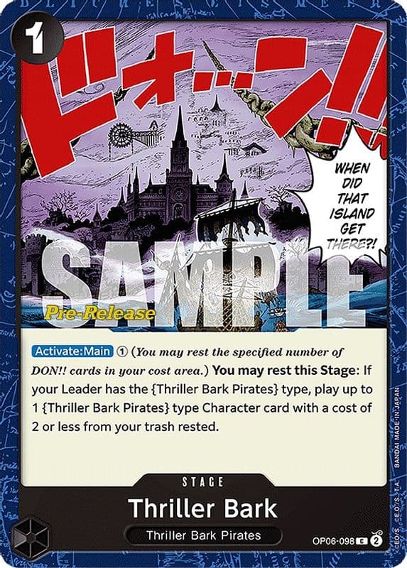 Thriller Bark (Pre-Release)
