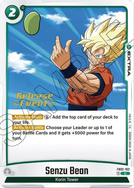 Senzu Bean (Release Event)