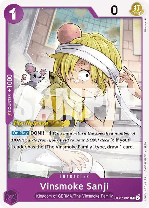 Vinsmoke Sanji (Pre-Release)