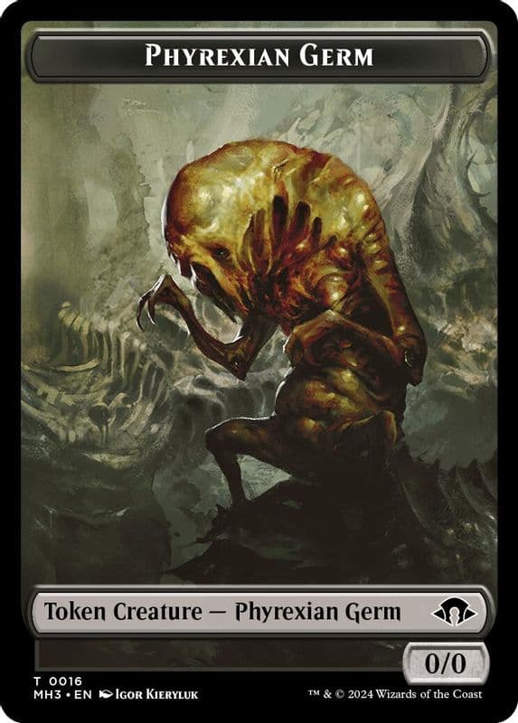 Phyrexian Germ // Cat Double-Sided Token