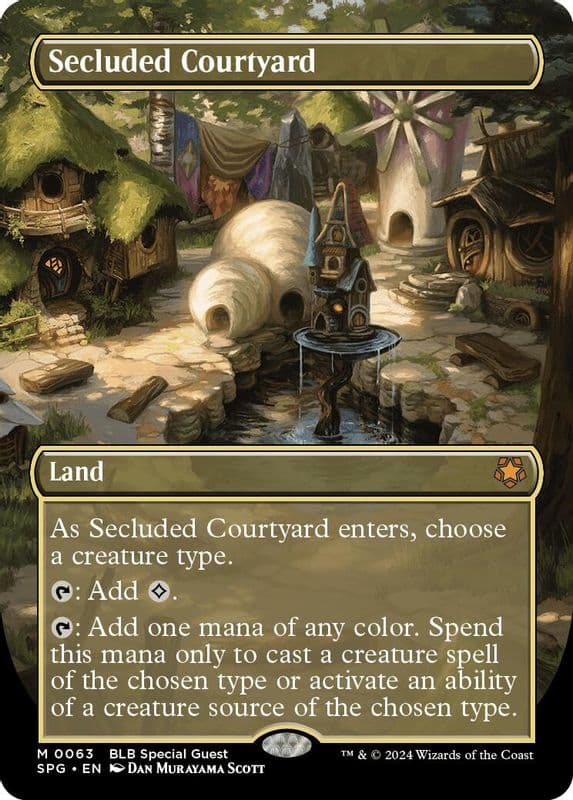 Secluded Courtyard (Borderless)