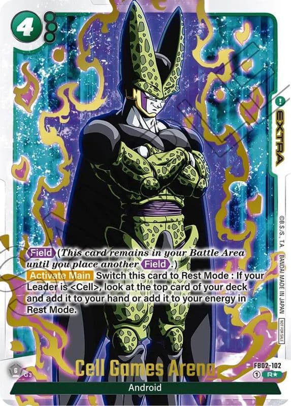 Cell Games Arena (Championship Pack 02 · Gold)