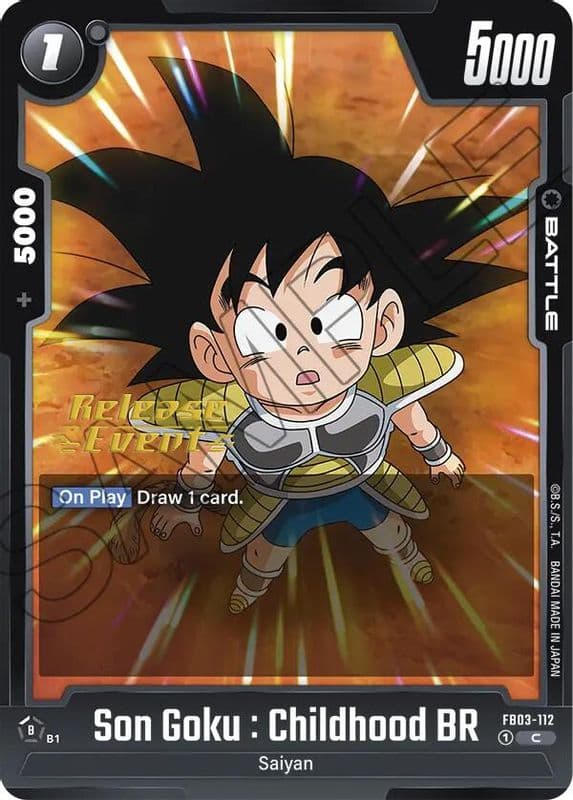 Son Goku : Childhood BR (Release Event)