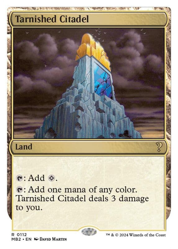 Tarnished Citadel (White Border)
