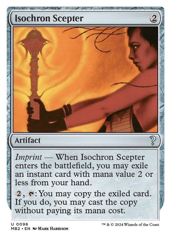 Isochron Scepter (White Border)