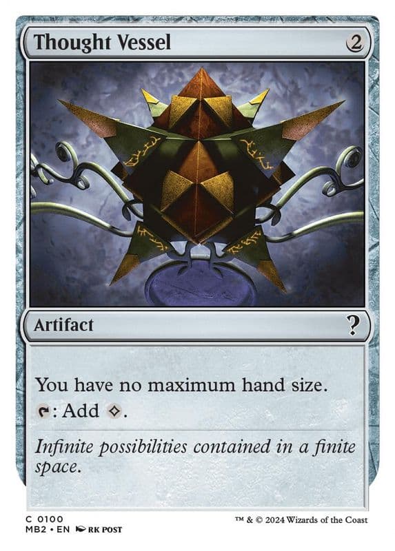 Thought Vessel (White Border)