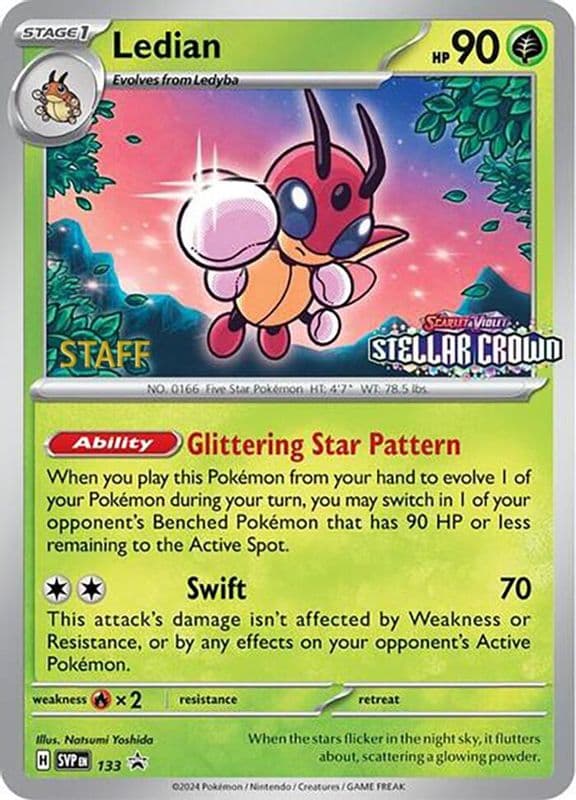 Ledian (Prerelease · Staff)