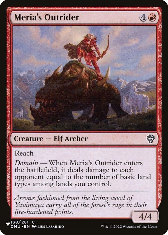 Meria's Outrider (Meria's Outrider)