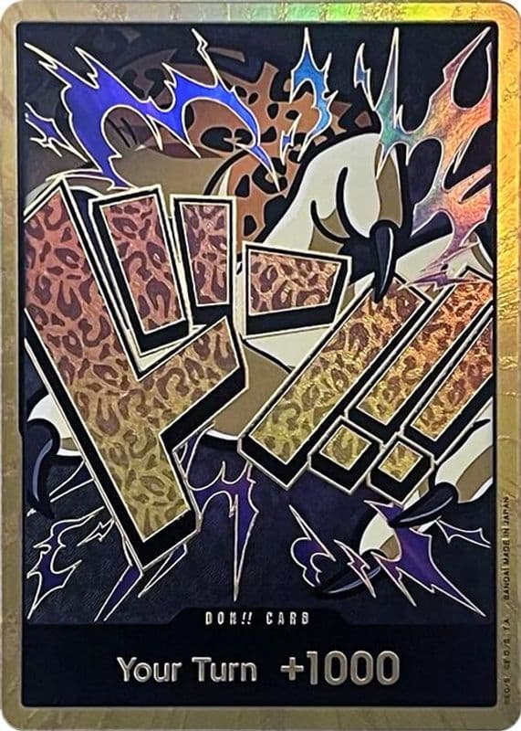 DON!! Card (Rob Lucci) (Gold)